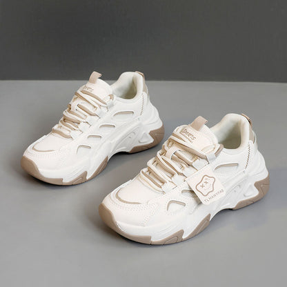 Damen Sneakers Sportlich Atmungsaktiv Komfort Sohle