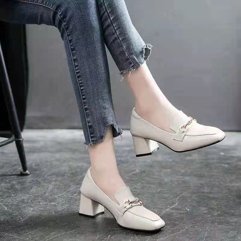 Damen Sling Pumps Quadratverschluss Komfort Blockabsatz Schick - BerlinGlamour