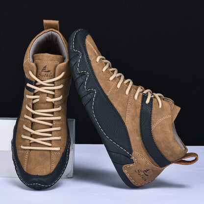 Herren Lederschuhe Echtleder Schwarz Elegant