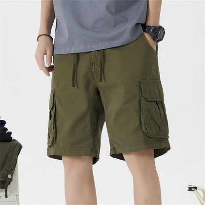 Herren Cargo Shorts Leicht Bequem Mit vielen Taschen