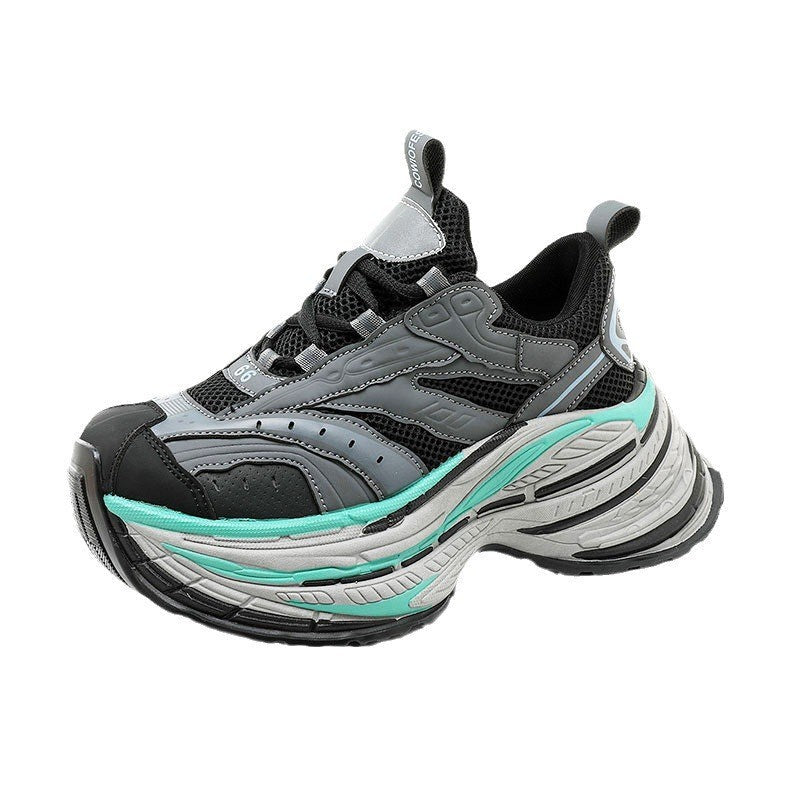 Damen Sneaker Sportlich Chunky Atmungsaktiv Laufsohle - BerlinGlamour