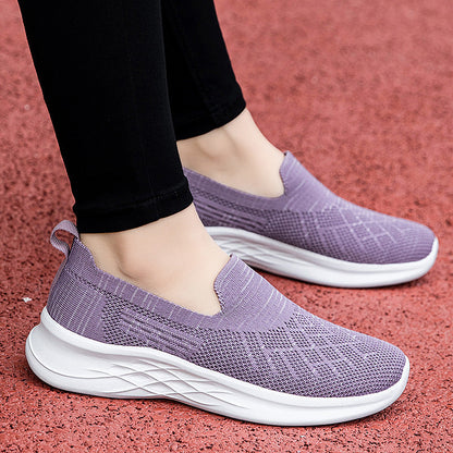 Damen Sneaker Bequem Slip-On Flexibel - BerlinGlamour