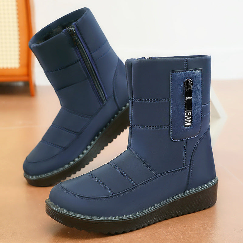 Damen Winterstiefel Warmfutter Rutschfest Schnee Stiefel