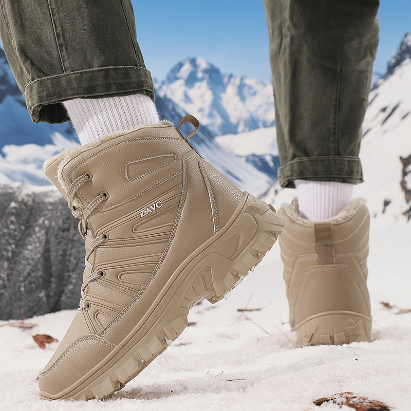 Damen Winterstiefel Warmfutter Rutschfest Schnell Schnürsystem - BerlinGlamour