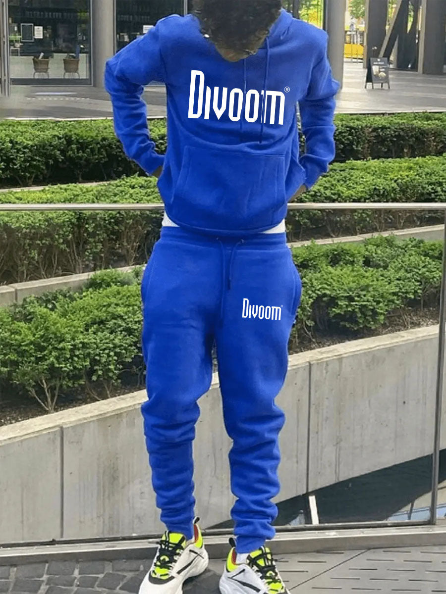 Herren Trainingsanzug Sweatshirt Jogginghose Sportlich Grau - BerlinGlamour