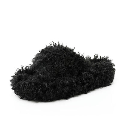 Damen Hausschuhe Flauschig Warm Weich