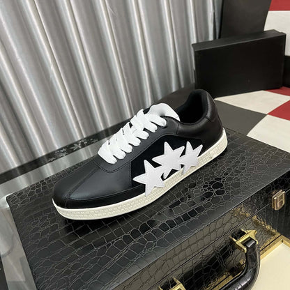 Damen Sneaker Sternen Applikation Fashion Damen Schuhe
