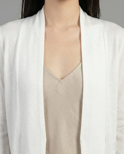 Damen Cardigan Oversize Dünne Strickjacke Lockerer Sommerstyle