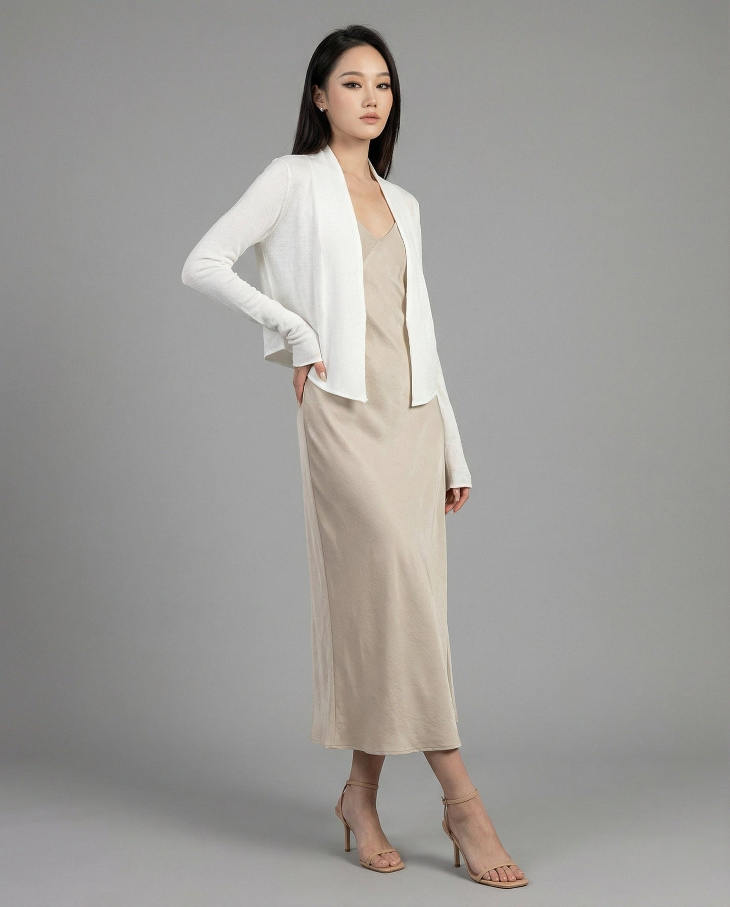 Damen Cardigan Oversize Dünne Strickjacke Lockerer Sommerstyle