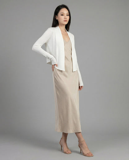 Damen Cardigan Oversize Dünne Strickjacke Lockerer Sommerstyle