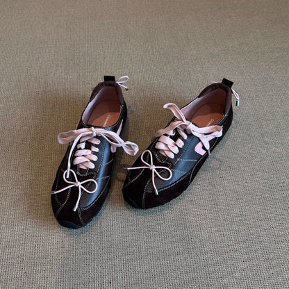 Damen Sneaker Laufschuhe Sportlich Atmungsaktiv Mit Schnürsystem