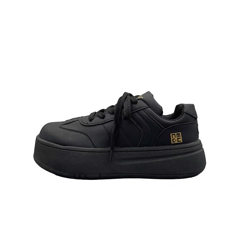 Damen Plateau Sneaker Bequem Urban Mode