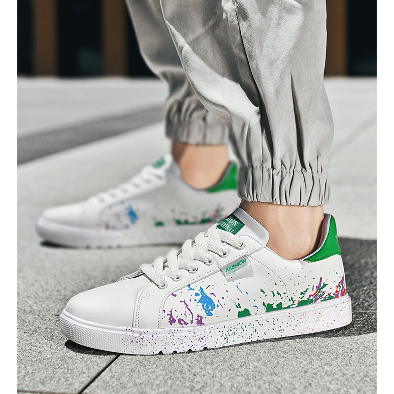 Damen Sneaker mit Spritzdesign und bequemem Innenfutter Sportlich