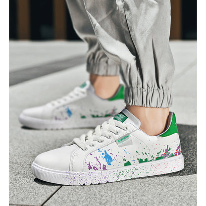 Damen Sneaker mit Spritzdesign und bequemem Innenfutter Sportlich