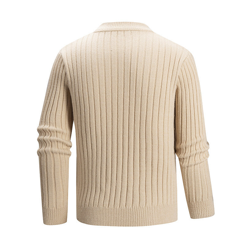 Herren Pullover Strick Modern Stadtstil