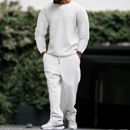 Bequemer Herren Pullover Freizeit Modell mit Chinohose