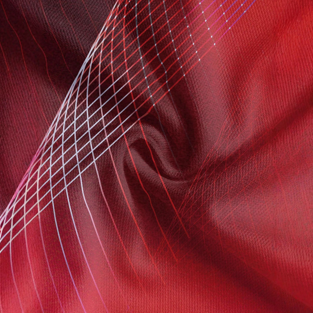 Herren Poloshirt Sportlich Geometrisches Design Atmungsaktiv