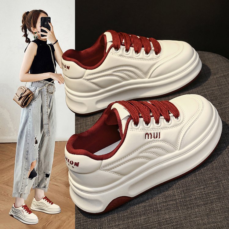 Damen Sneaker Sportlich Hohe Sohle Innovativ Design - BerlinGlamour