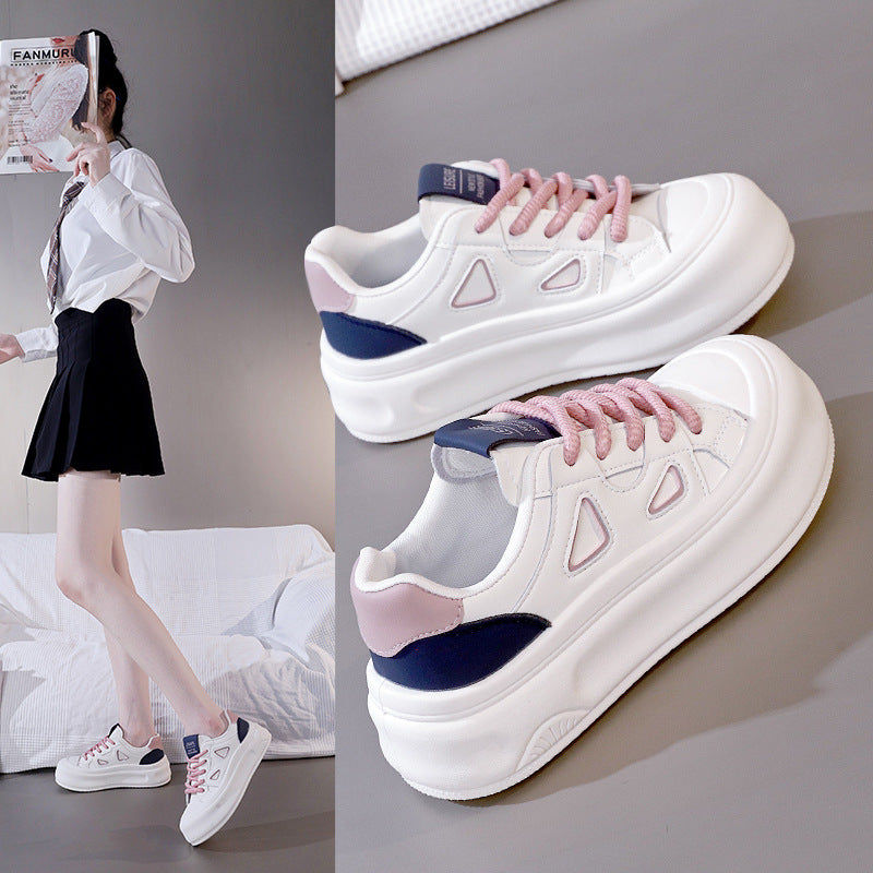 Damen Sneaker Plattform Modisch Hoch - BerlinGlamour
