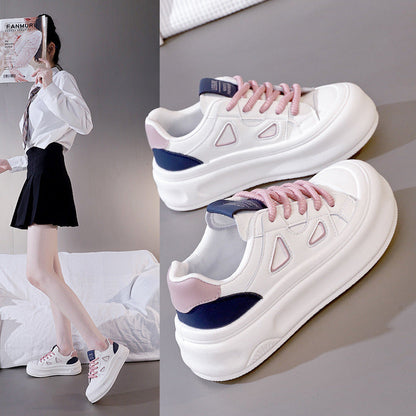 Damen Sneaker Plattform Modisch Hoch - BerlinGlamour