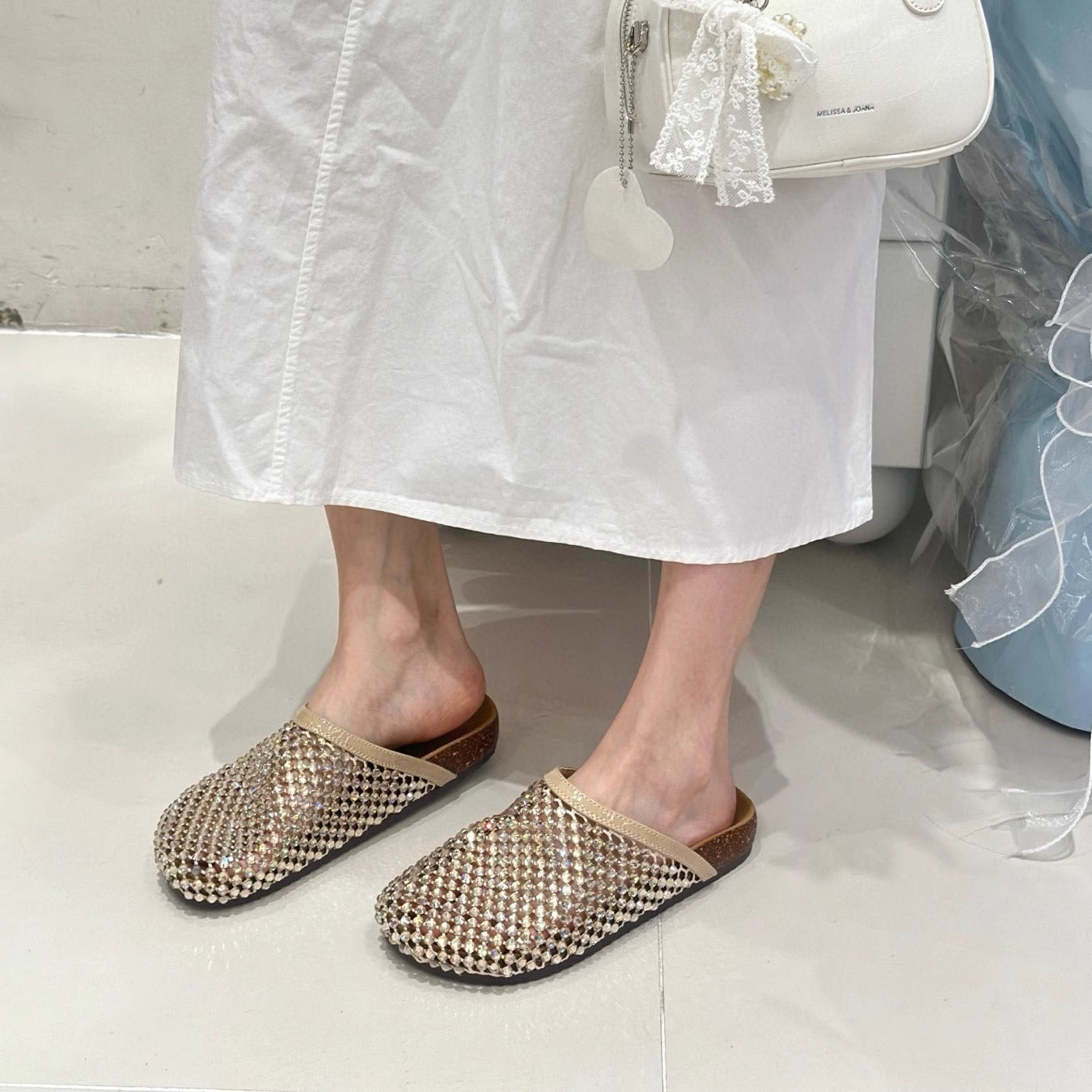 Damen Clogs Bequem Komfortabel mit weichem Fußbett