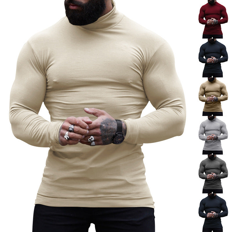 Herren Pullover Stehkragen Weich Modern Qualität