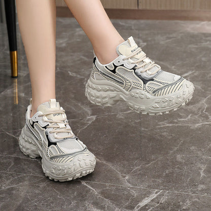 Damen Sneaker Sportlich Trendy Heidi Mode