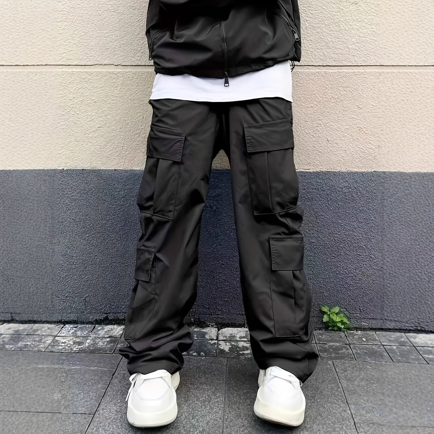Herren Cargo-Hose Funktional Elastisch Mit Vielen Taschen - BerlinGlamour