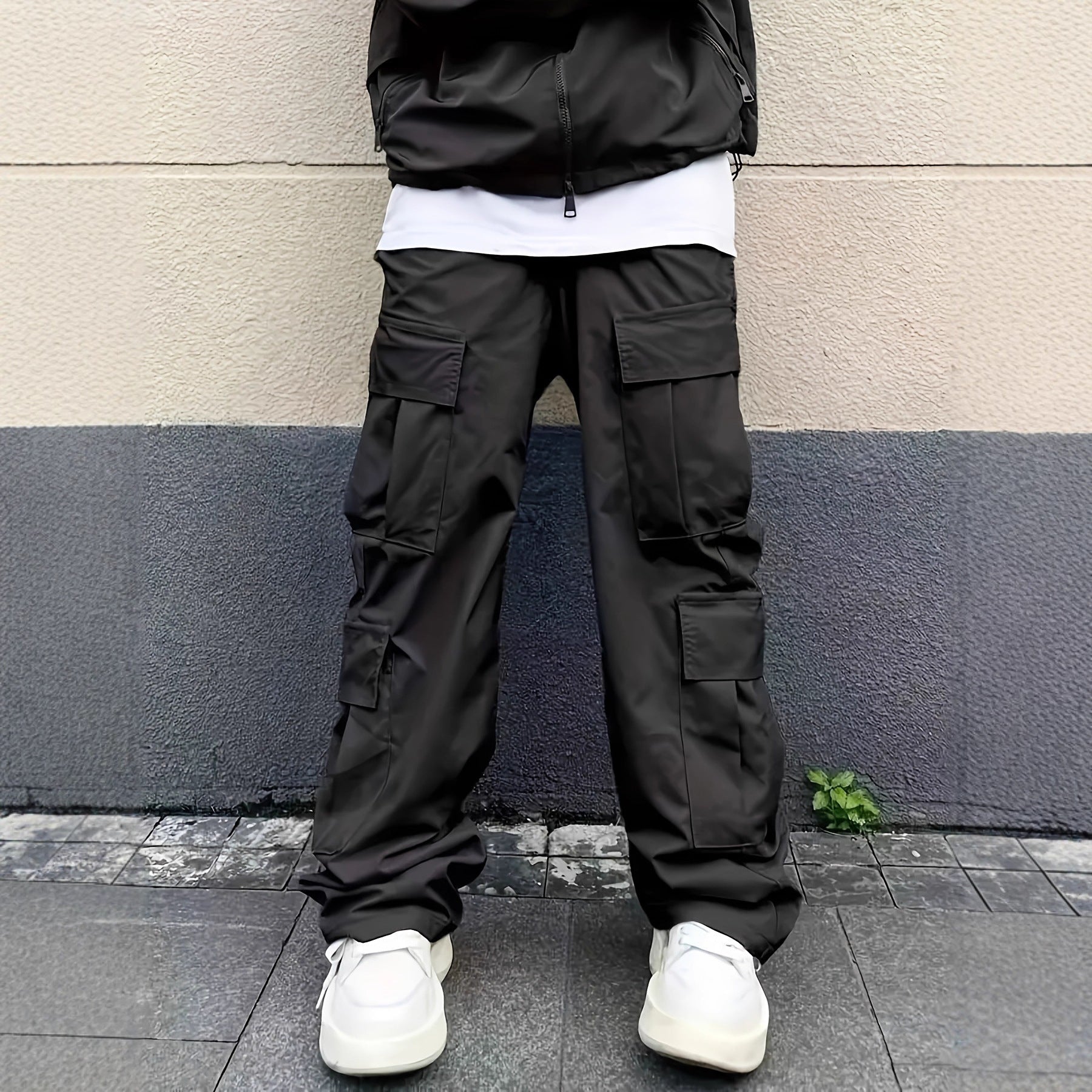 Herren Cargo-Hose Funktional Elastisch Mit Vielen Taschen - BerlinGlamour