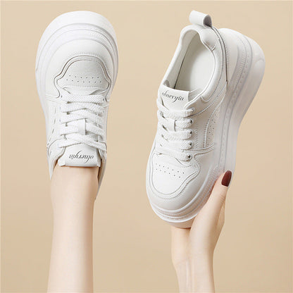 Damen Sneaker Bequem Plateau Schuhe Luftdämpfung