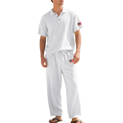 Herren Strandoutfit Leicht Atmungsaktiv Sommer