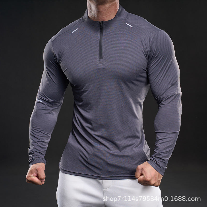 Herren Langarmshirt Sportlich Funktionell