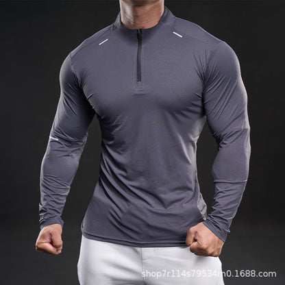Herren Langarmshirt Sportlich Funktionell