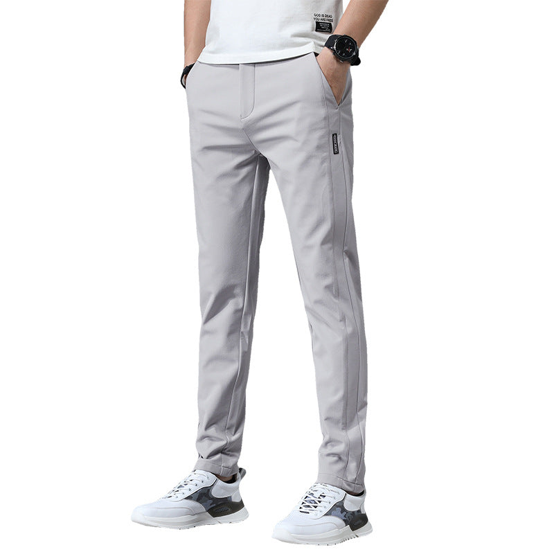 Herren Jogginghose Slim Fit Sportlich Schwarz