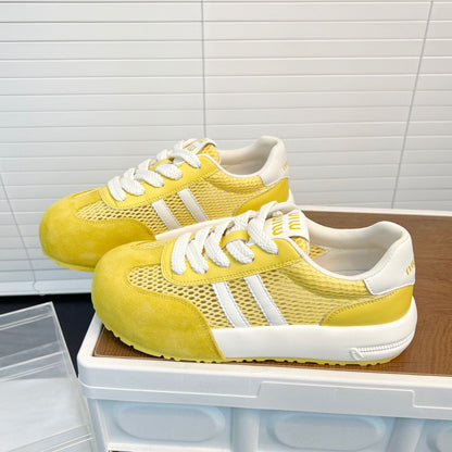 Damen Sneaker Sportlich Atmungsaktiv Mesh Leicht - BerlinGlamour
