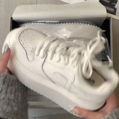 Damen Sneaker Atmungsaktiv Sportlich Komfortabel Schwarz