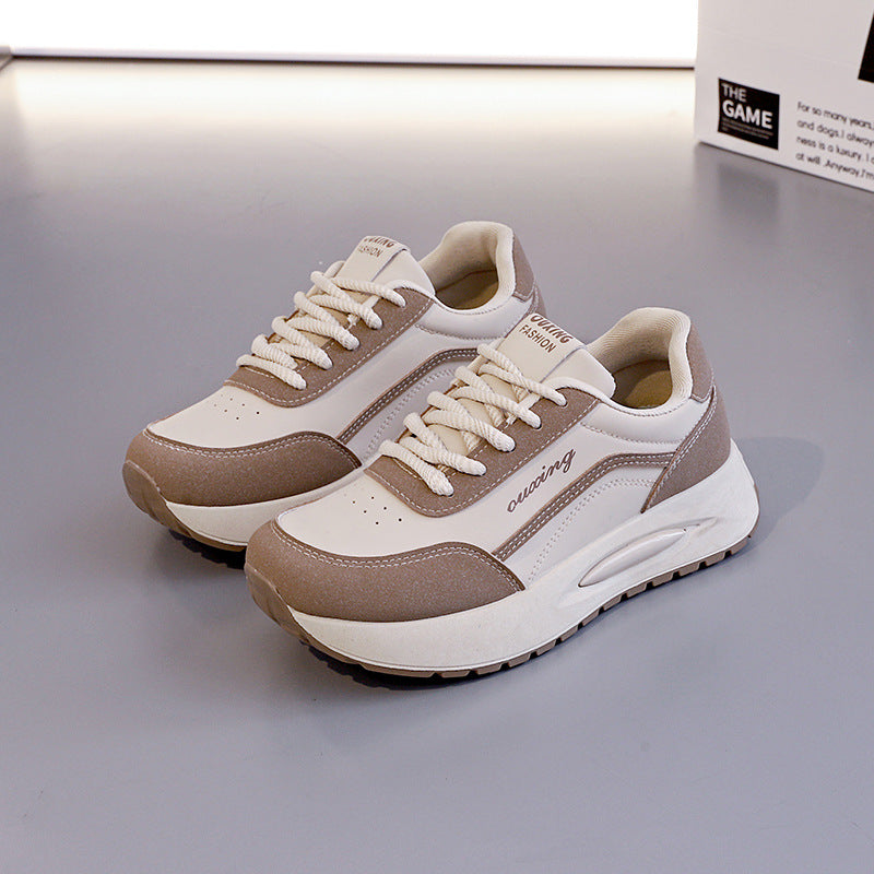 Damen Sneaker Plateau atmungsaktiv Mesh Komfort