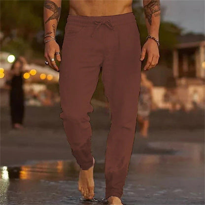 Bequeme Leinenhose Herren Sommer