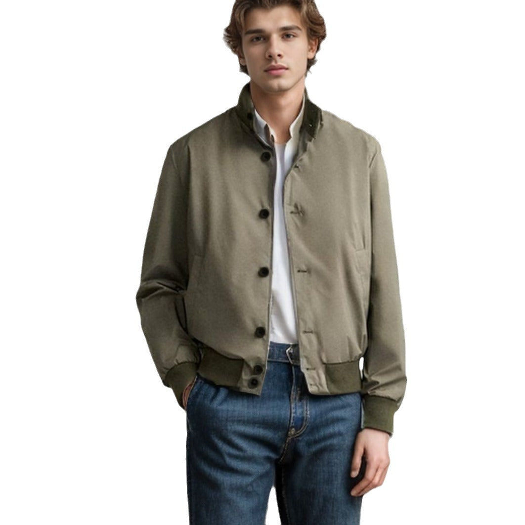 Herren Outdoorjacke Modern mit Taschen Elastisch