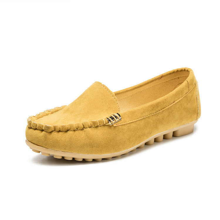 Damen Mokassin Slipper Bequem Flexible Sohle Modern