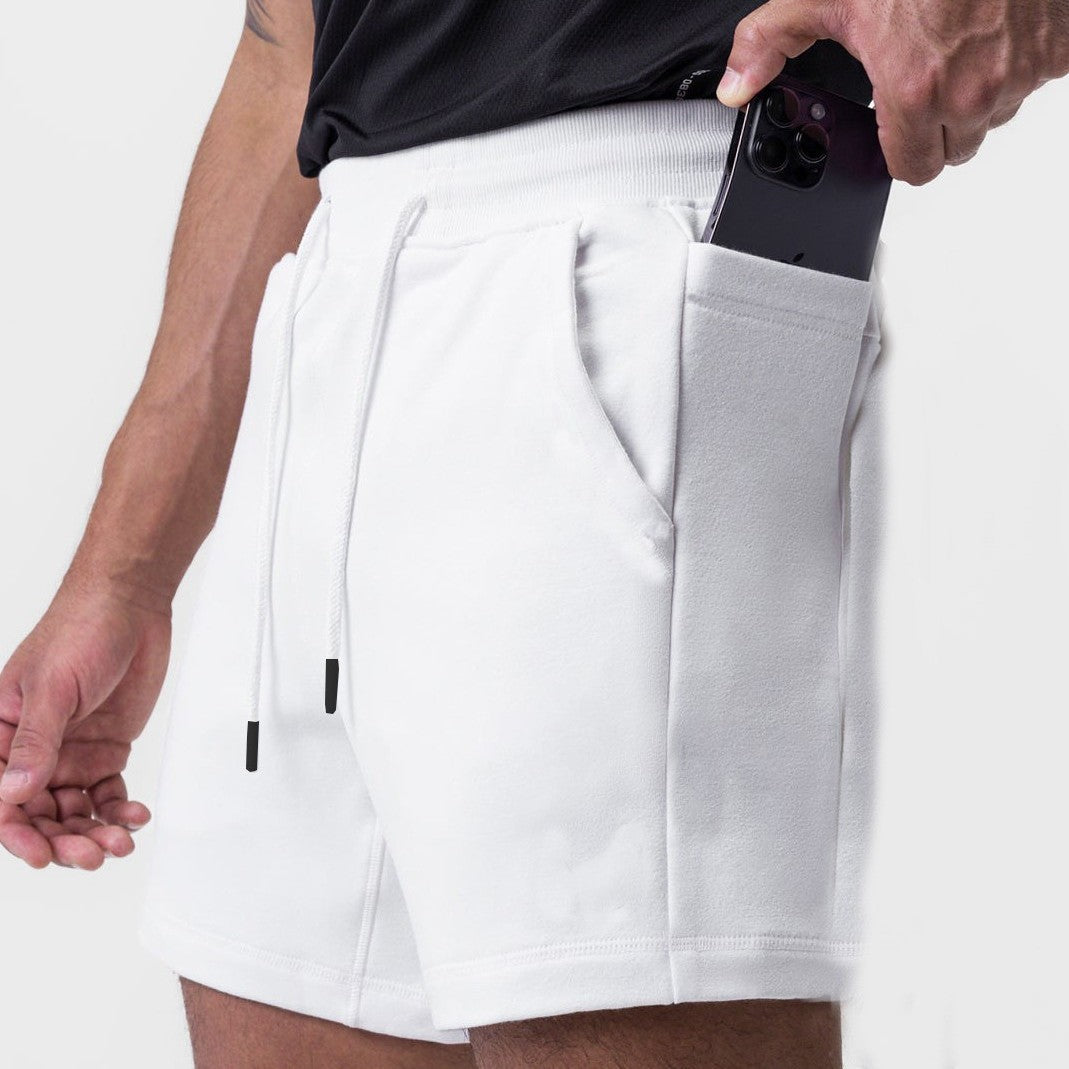Herren Shorts Bequem Mit Seitentaschen Verstellbar