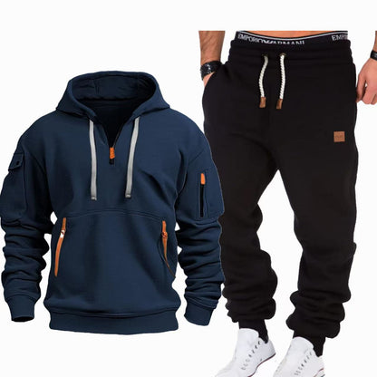 Herren Jogginganzug Bequem Sportlich Modern
