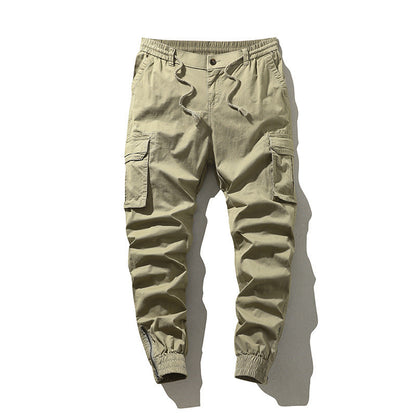 Herren Cargohose Bequem Mit Seitentaschen Freizeit