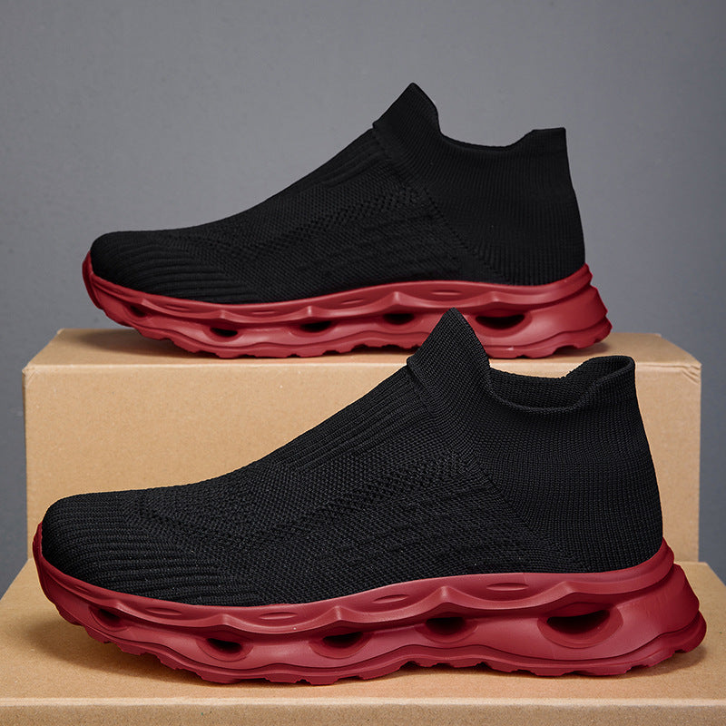 Damen Sneaker Sportlich Elastisch Dämpfend Komfort