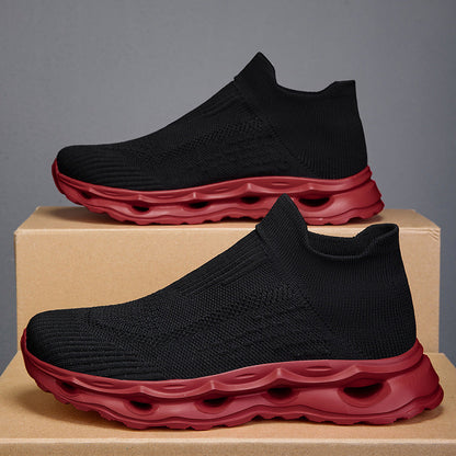 Damen Sneaker Sportlich Elastisch Dämpfend Komfort