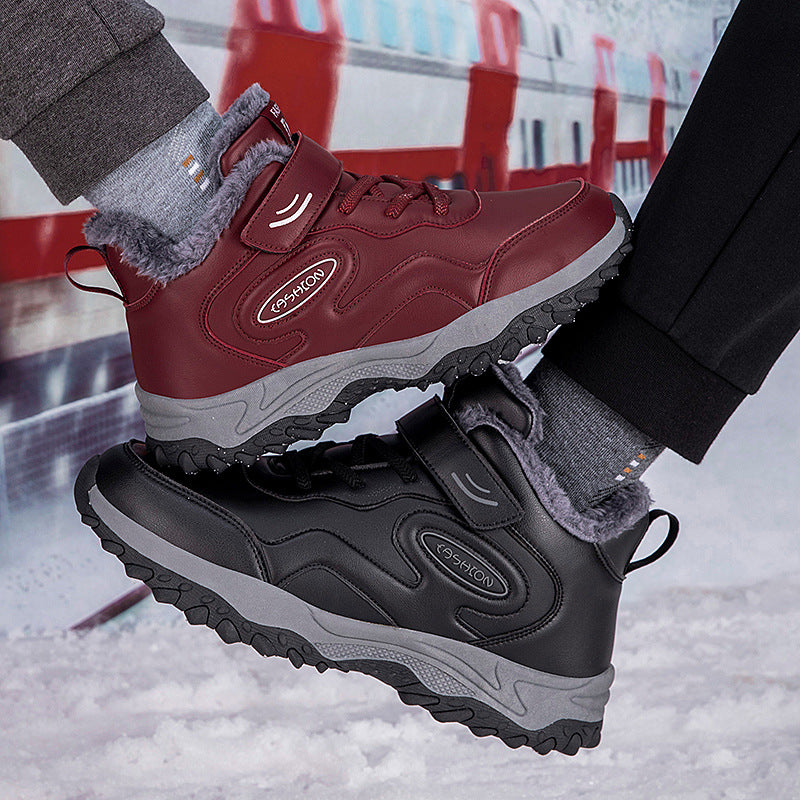 Wanderschuhe Damen Warm Winterfest Isolierend Rutschfest - BerlinGlamour