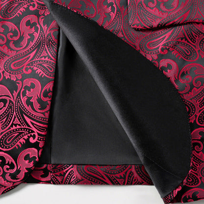 Herren Smoking Blazer Elegant mit Satin-Lapel Modern