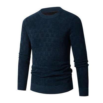 Herren Strickpullover Modern mit Strukturdesign
