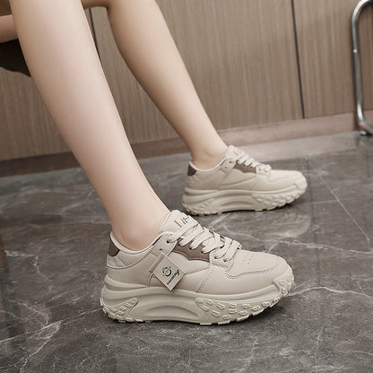 Damen Sneaker Sportlich Rutschfest Weiße Sneaker Frauen