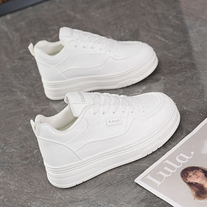 Damen Plateau Sneaker Komfortabel Modisch Größe